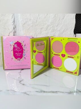 ⭐ NEW TOO FACED FAIRYTALE CRUSH LIMITED EDITION BLUSH & HIGHLIGHTER PALETTE